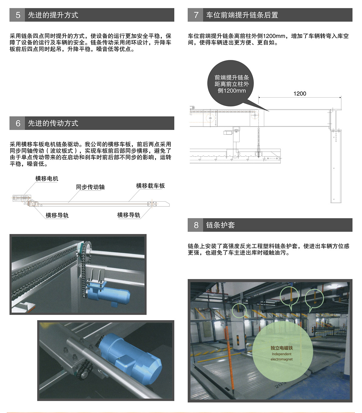 机械式停车PSH升降横移立体停车提升方式链条保护.jpg