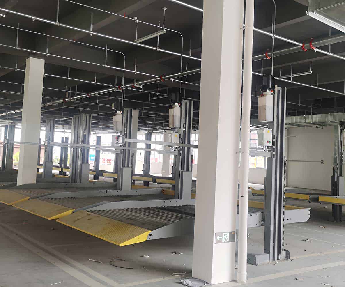 上下两层机械停车库宽度规范详解